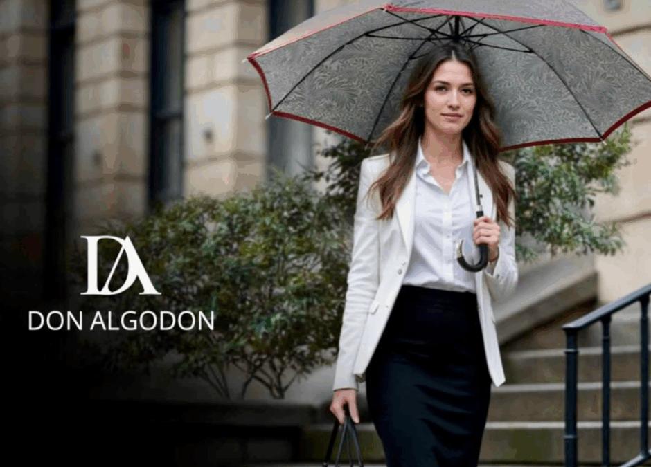 Paraigües Don Algodón: sota la pluja amb estil